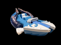 Power Blue Splatter Splasher