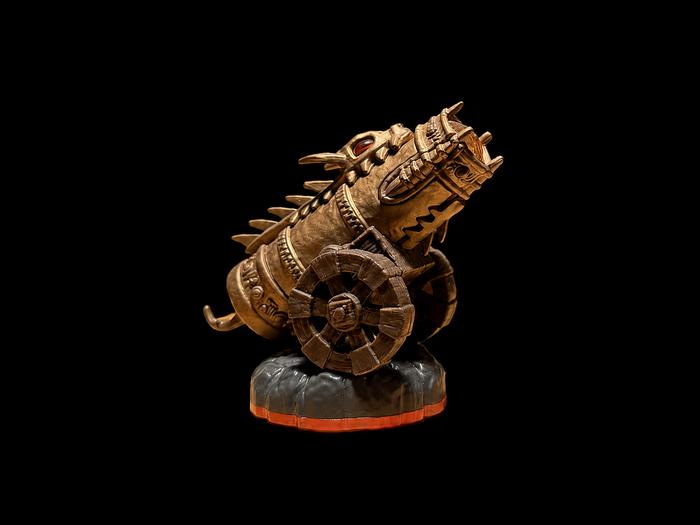 Golden Dragonfire Cannon