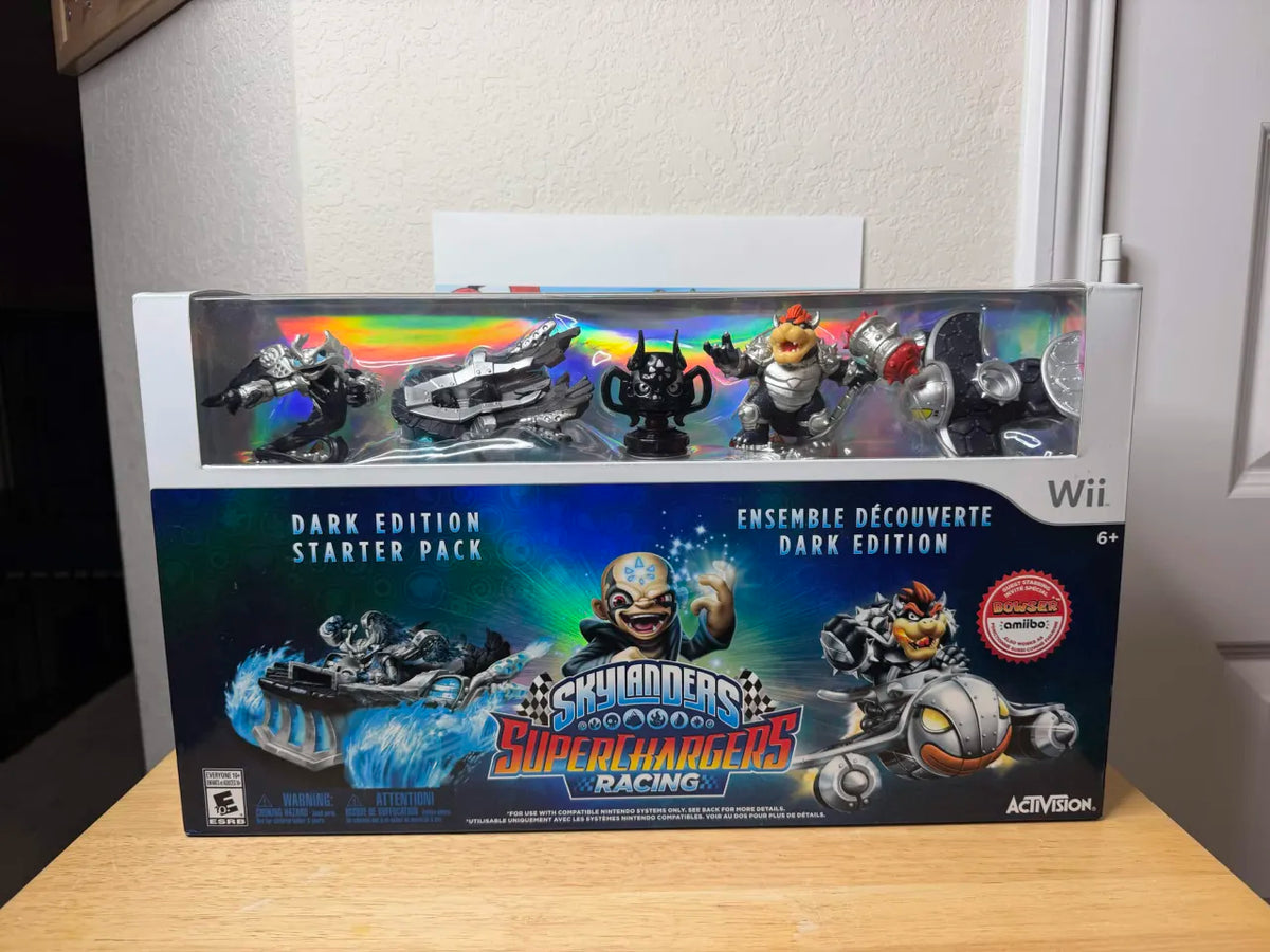 Dark Edition Wii Superchargers Racing Starter Pack {New In Box}