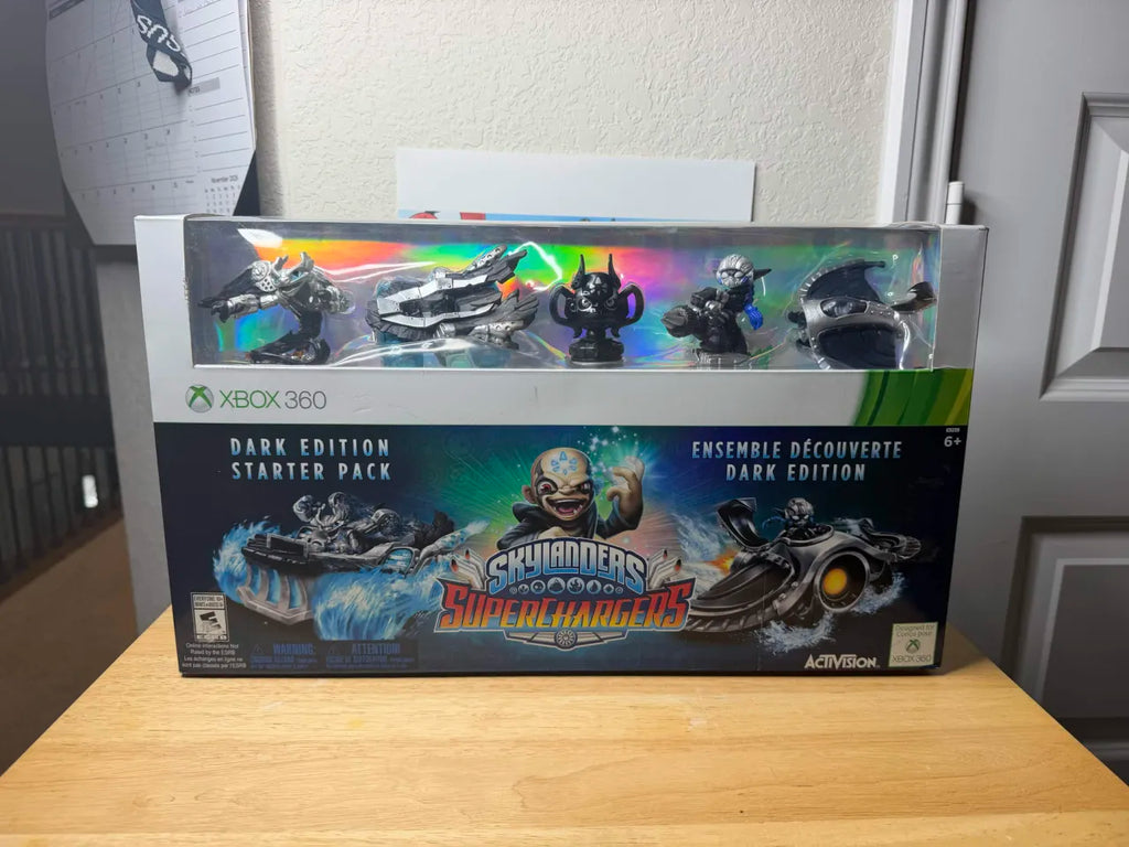Skylanders Superchargers Dark Edition Starter Pack Xbox 360 {Open Box}