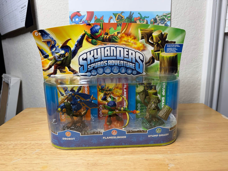 Spyro's Adventure Drobot Triple-Pack {New In Box}