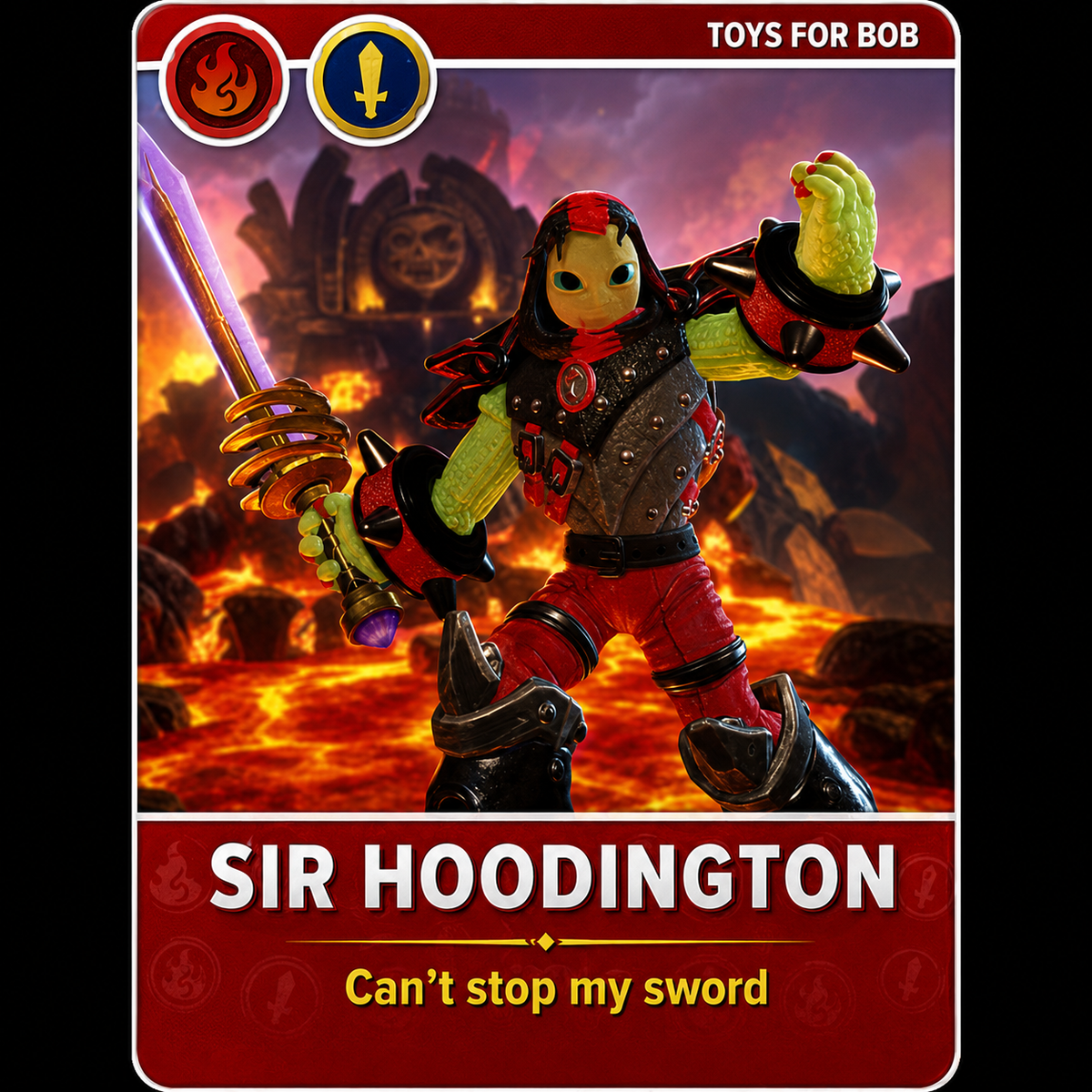 Sir Hoodington Card
